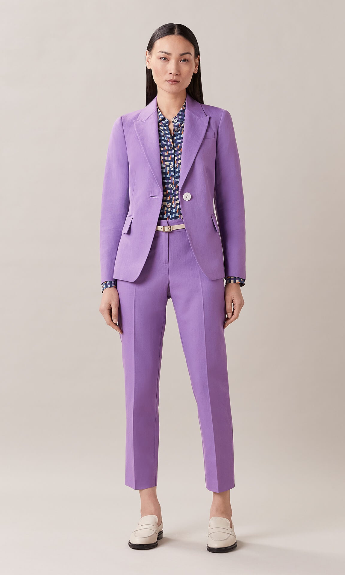 Designer Blazers for WomenPurple Blazer Women Suit Jacket – Anna