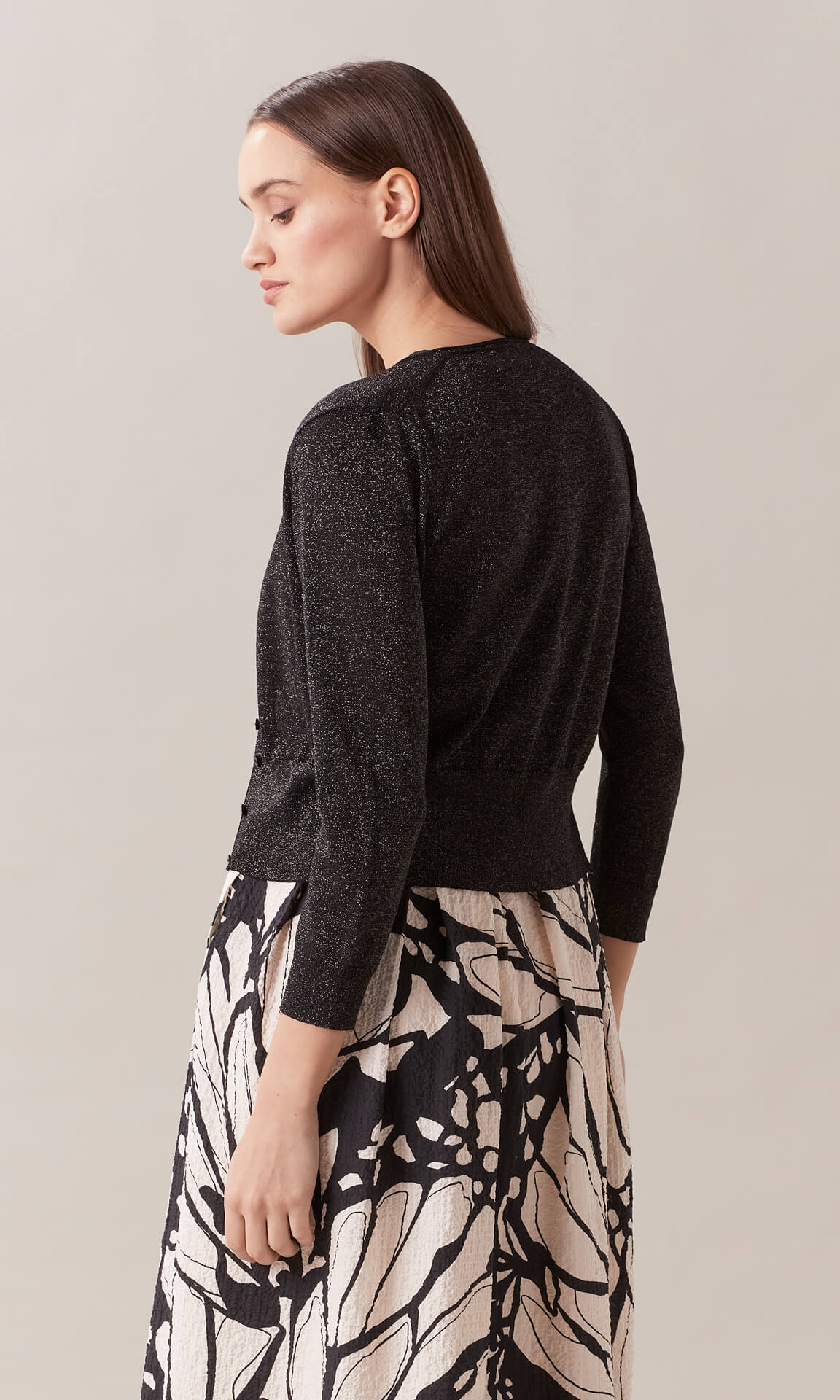 Womens glitter best sale cardigan