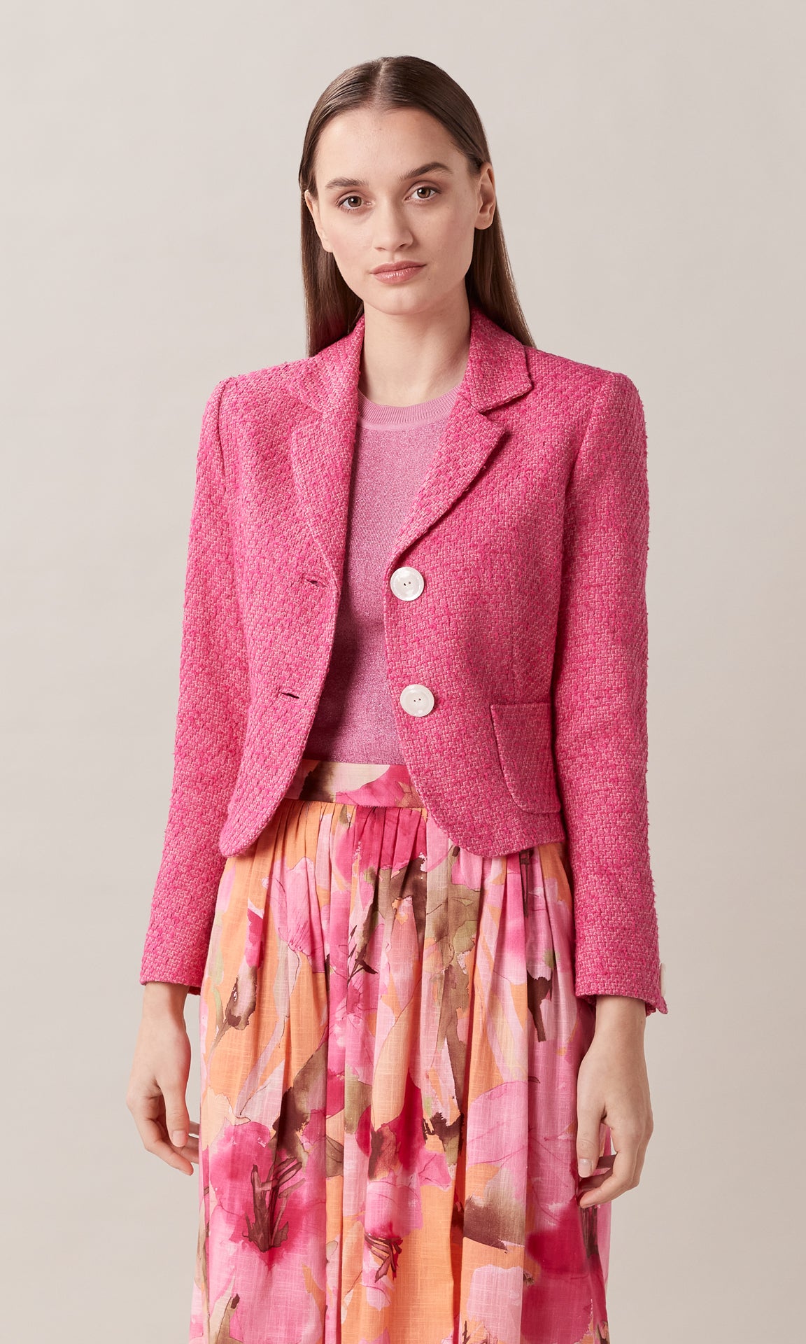 Edna Tailored Jacket Sherbet – Anna Thomas