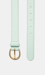 Breve Leather Belt 30mm Nimbus