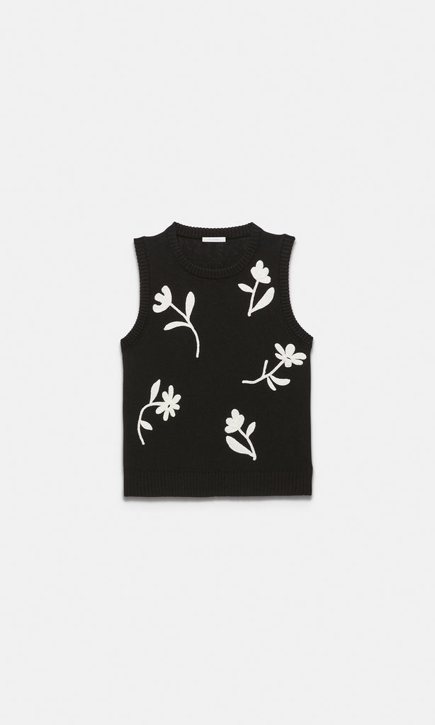 Bosco Tank Blk/Ivory