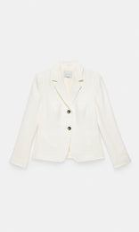 Carnaby 2 Button Blazer Ivory