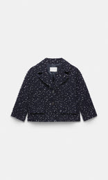 Cassis Jacket Navy/White