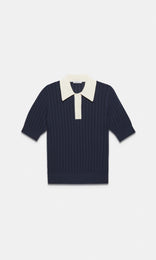 Imperia S/Sleeve Polo Navy/Ivory