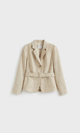 Atacama Belted Jacket Sandstone