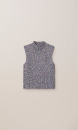 York Sleeveless Knit Cobalt