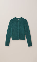 Isla Alpaca Cardigan Emerald