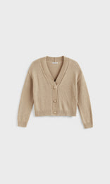 Spiga Knit Cardigan Neutral