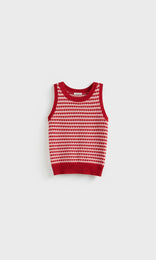 Spiga Knit Tank Pinks