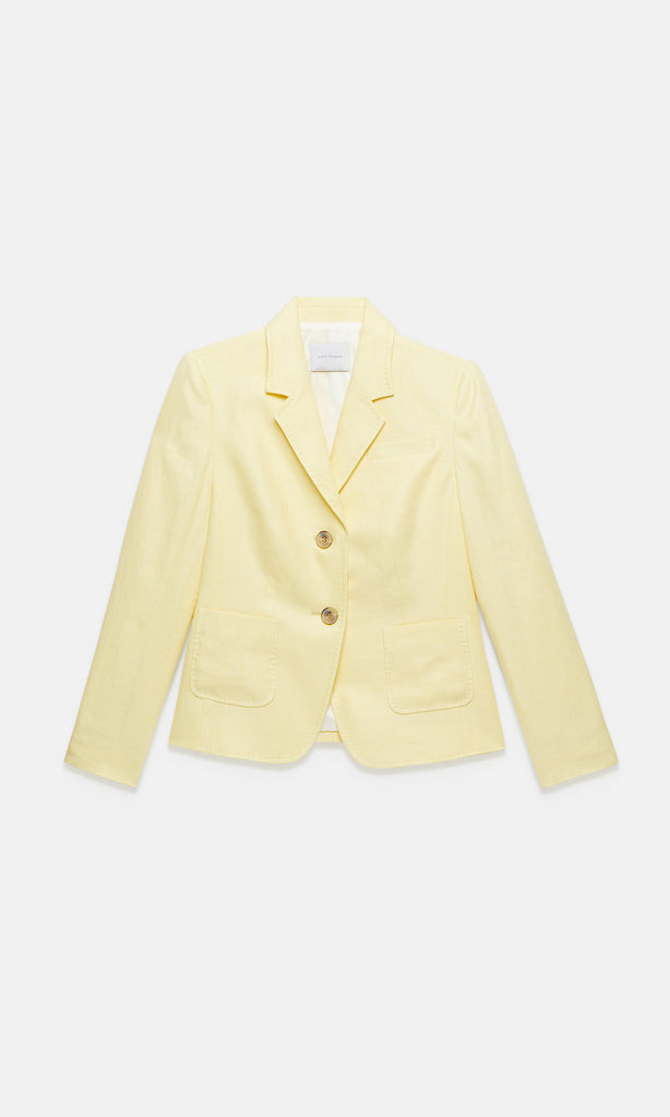 Biarritz 2 Button Blazer Butter