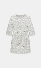 Marmi Collarless Coat Ivory/Blk