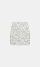 Marmi Skirt Ivory/Blk
