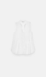 Monaco PintuckTop White