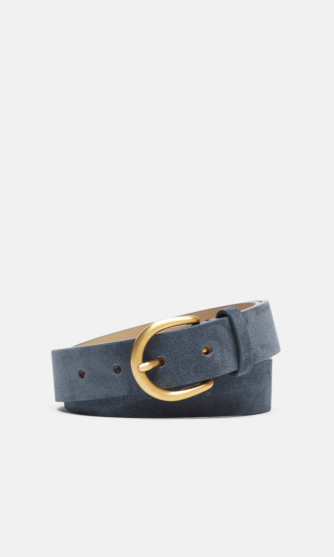 Breve Suede Belt 30mm Flag