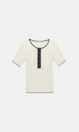 Piemonte Henley Ivory/Navy