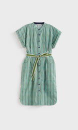 Rigata Dress Azure