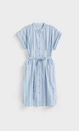 Prescott Belted Dress Lt Blue