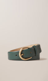 Leather Belt 30mm Serpentine