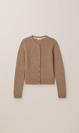 Balloch Crew Cardigan Camel