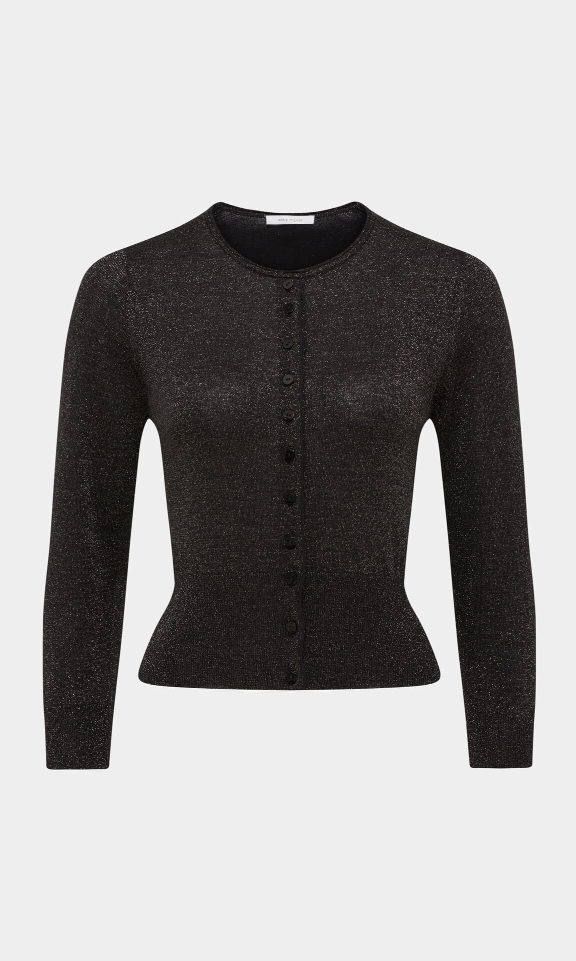 Glitter sales black cardigan