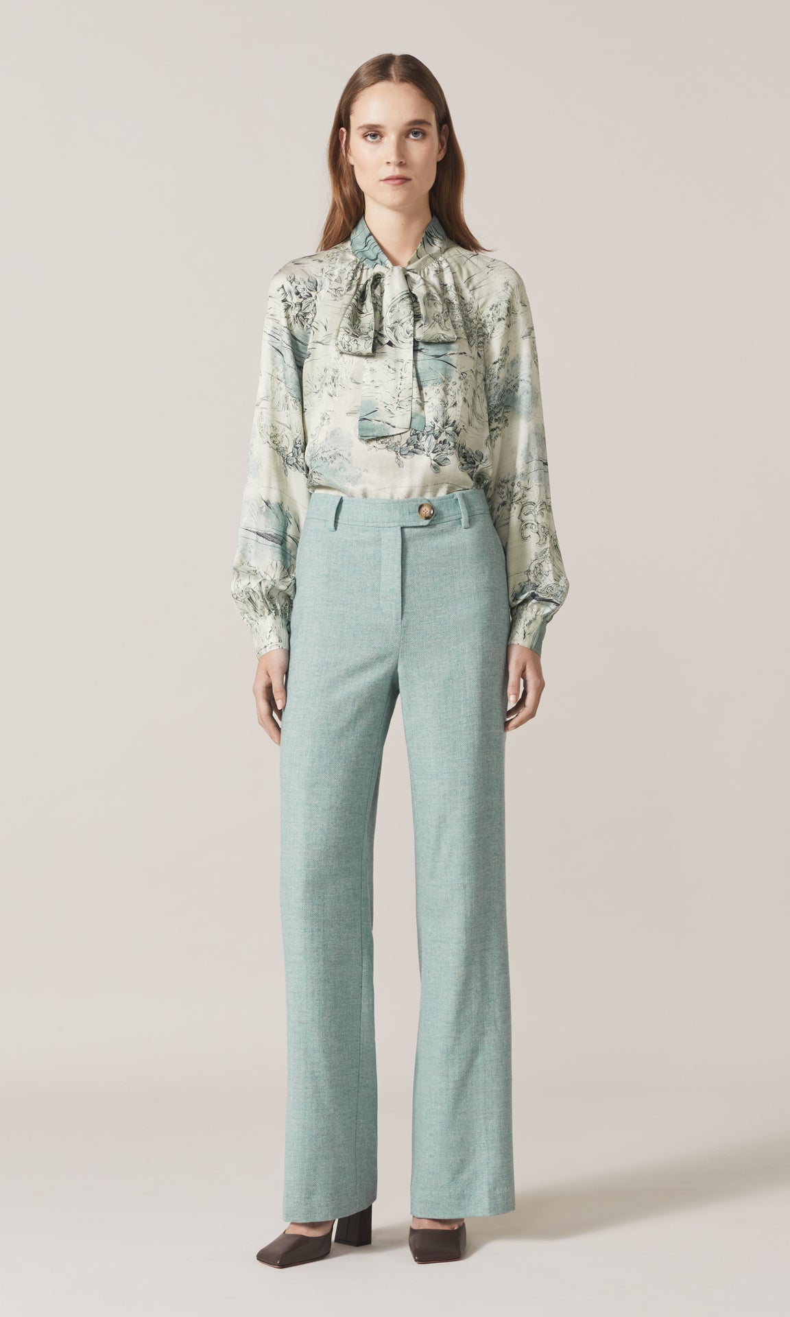 Swinton Trouser Aqua