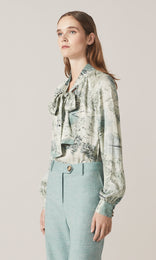 Rache Blouse Ocean Mist