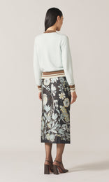 Kirkcaldy Vee Cardigan Mint