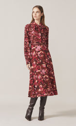 Rosa Mista Dress Magenta