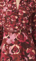 Rosa Mista Dress Magenta