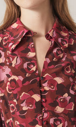 Rosa Mista Dress Magenta