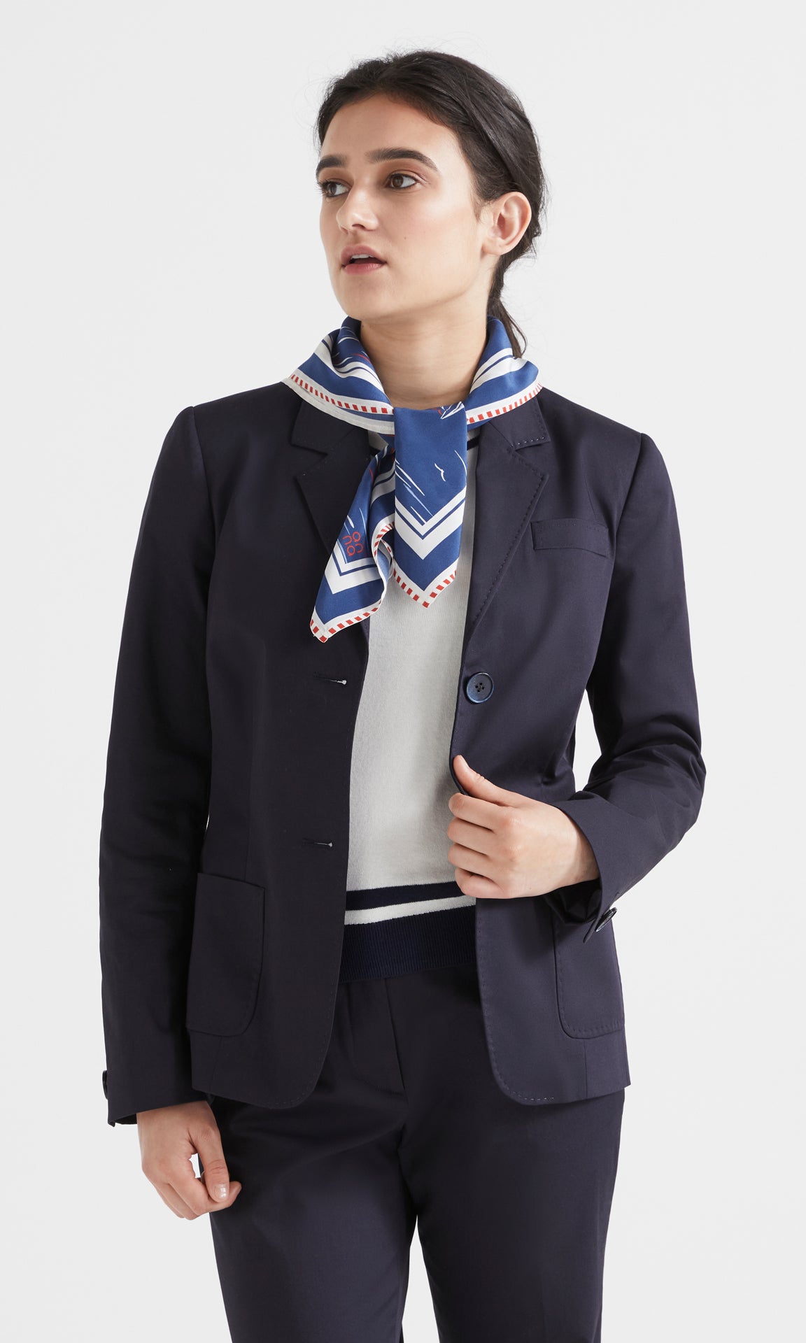 Nautical Scarf Indigo