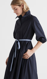Parigi Shirt Dress Navy