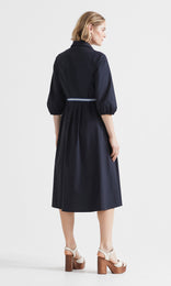 Parigi Shirt Dress Navy