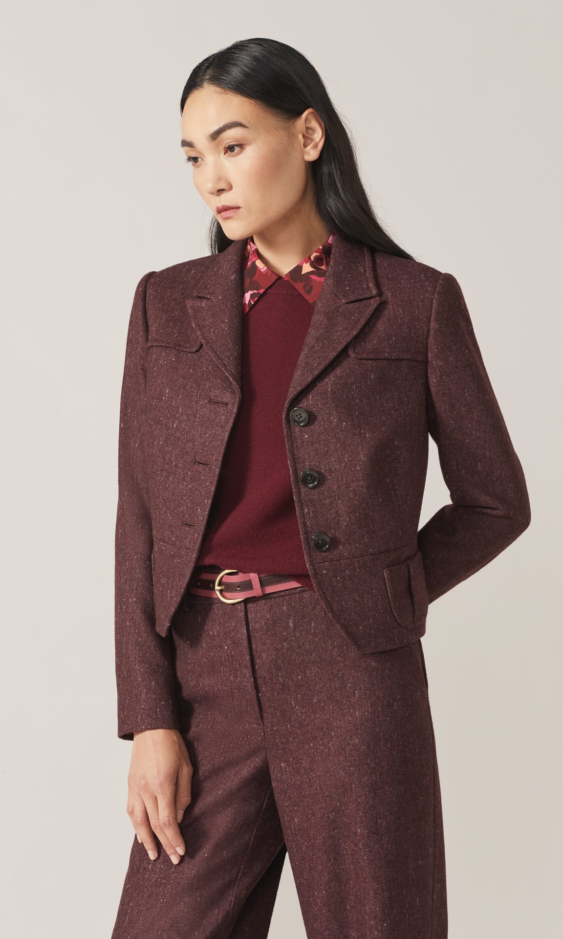 Bankbrae Jacket Dark Pink