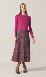 Bosco Skirt Dark Plum