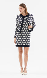 Tuileries Jacket Navy/Creme