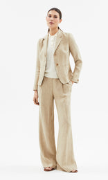 Carnaby 2 Button Blazer Flax