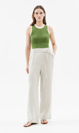 Rapallo Tank Green/Olive /Ivory