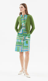 Rapallo Cardigan Green