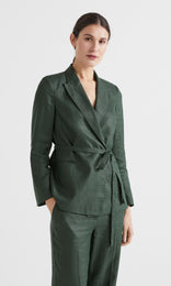 Lucida wrap Jacket Botanical