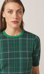 Fisher Plaid Merino Crew Bottle