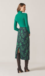 Apsley Turtle Neck Knit Emerald
