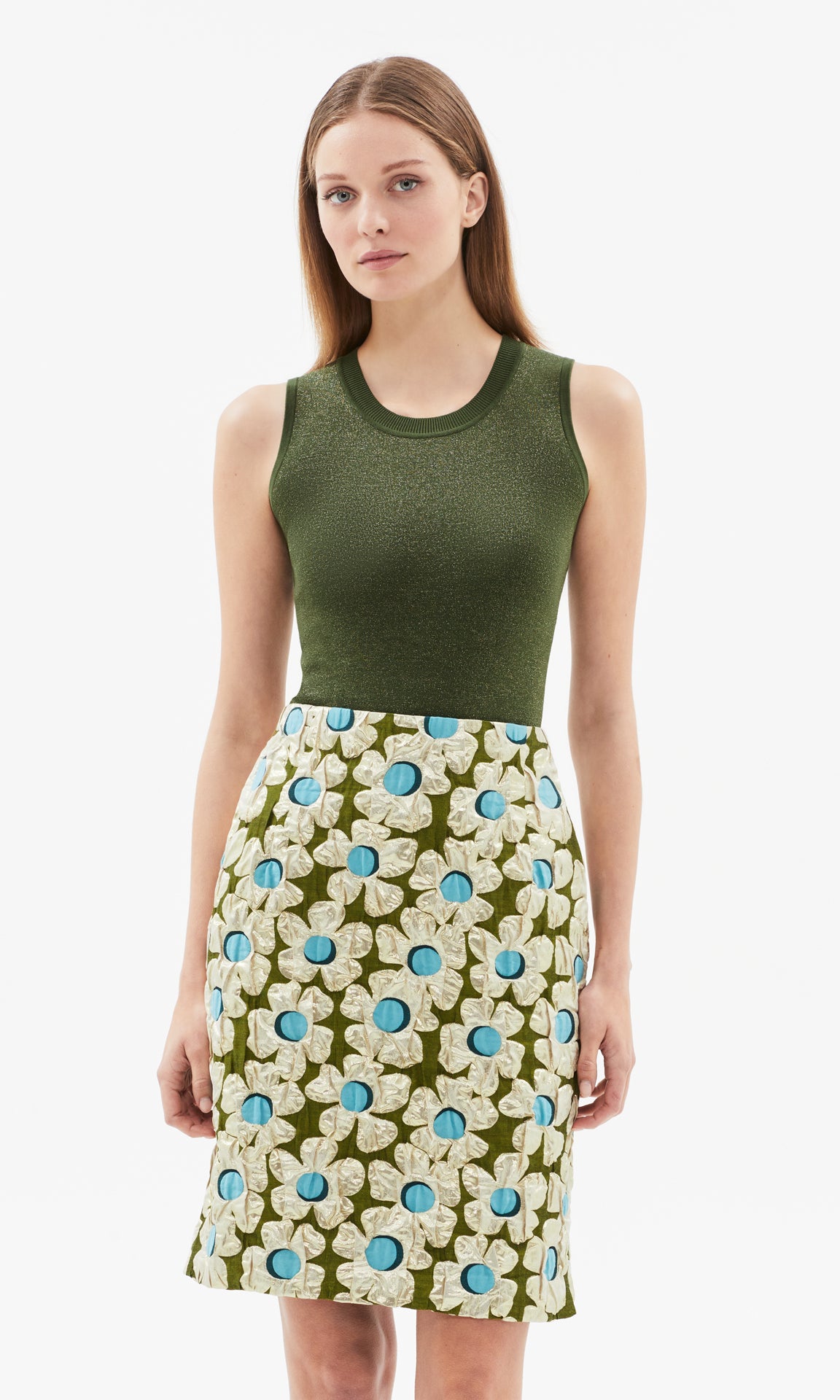 Tropez Tank Pine Green