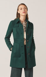 Kelly Coat Emerald