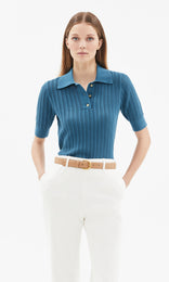 Imperia S/Sleeve Polo Marine