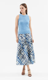 Vela Tank Cameo Blue