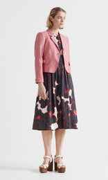 Lahaina Button thru Dress Poppy