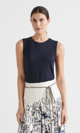 Hadley Sleeveless Navy