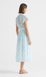 Seascape S/S Shirt Aqua