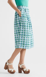 Escher Skirt Emerald
